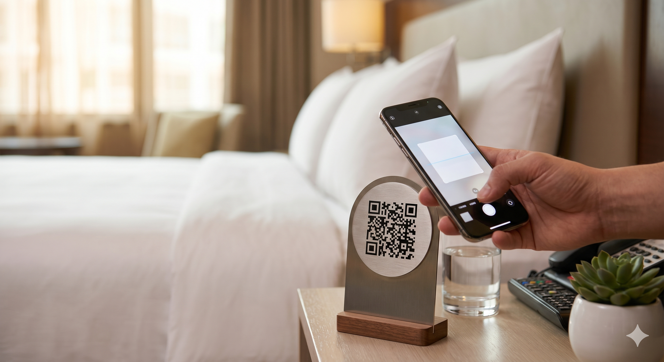QR code por quarto: como transformar a experiência do hóspede sem gastar muito